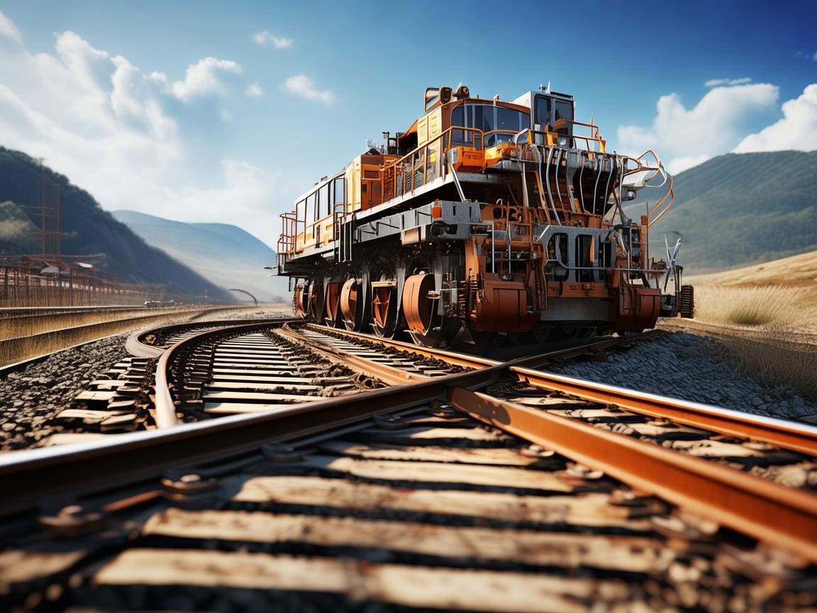 铁路铺轨机,奏响轨道建设的激昂乐章 铁路铺轨机,奏响轨道建设的激昂乐章