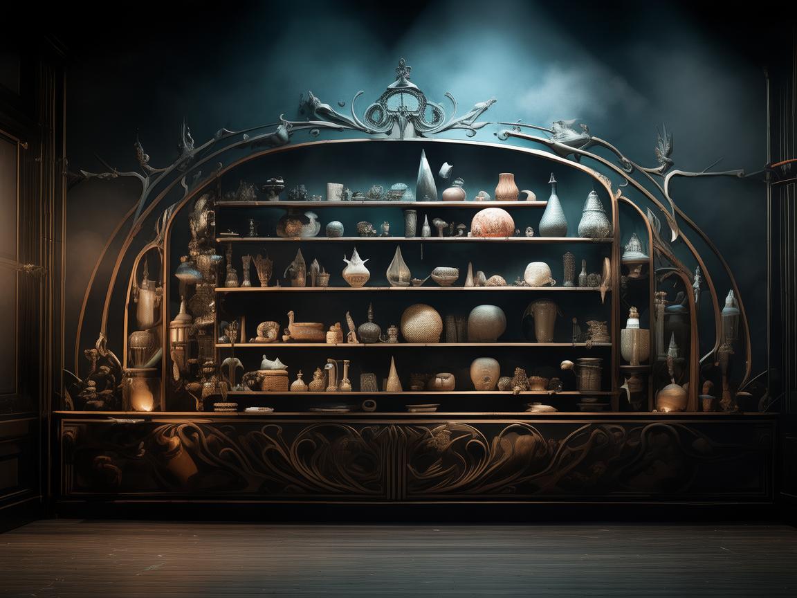 墙面装饰架,舞台空间的灵动魔法 墙面装饰架,舞台空间的灵动魔法