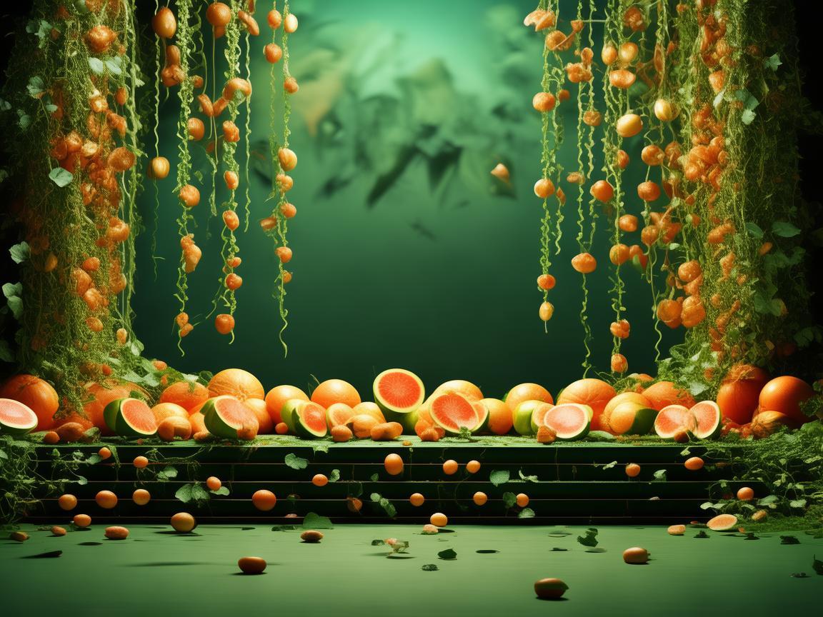 香瓜主题舞台,味觉与视觉的交融盛宴 香瓜主题舞台,味觉与视觉的交融盛宴