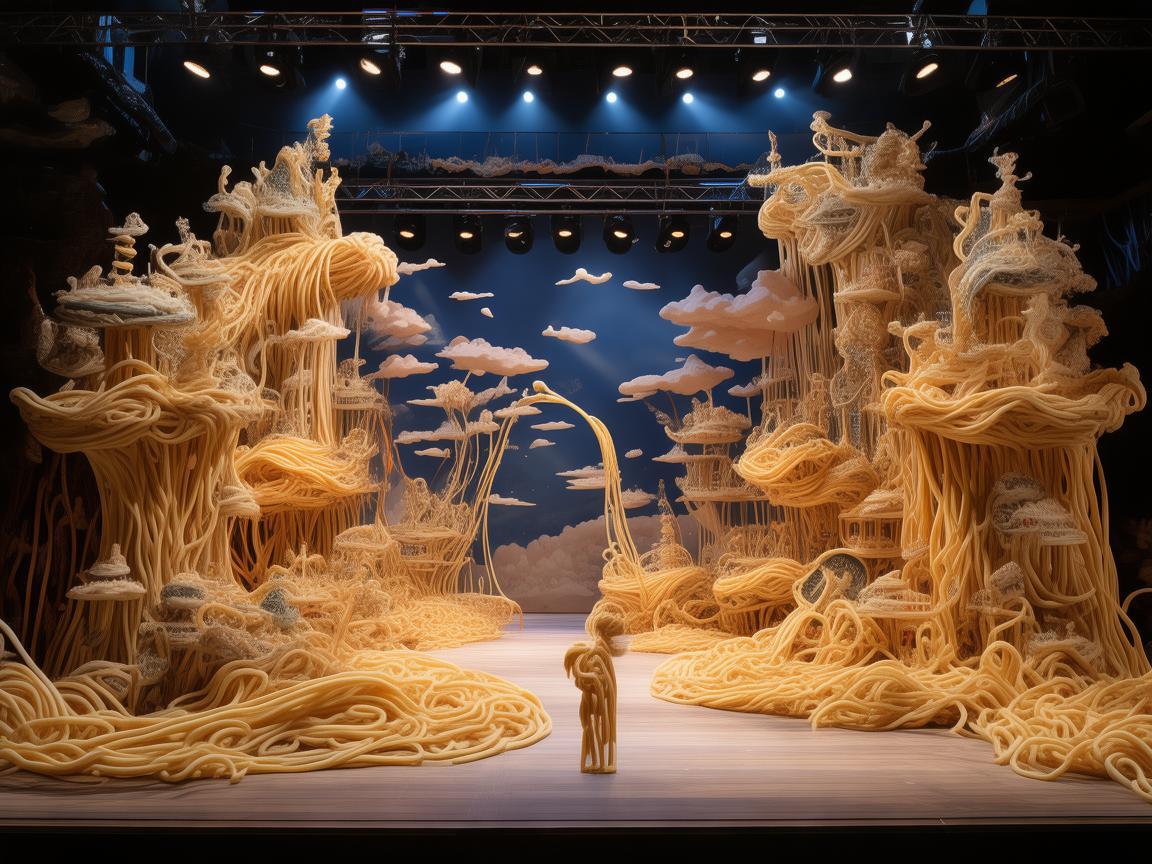 舞台上的面条奇幻秀