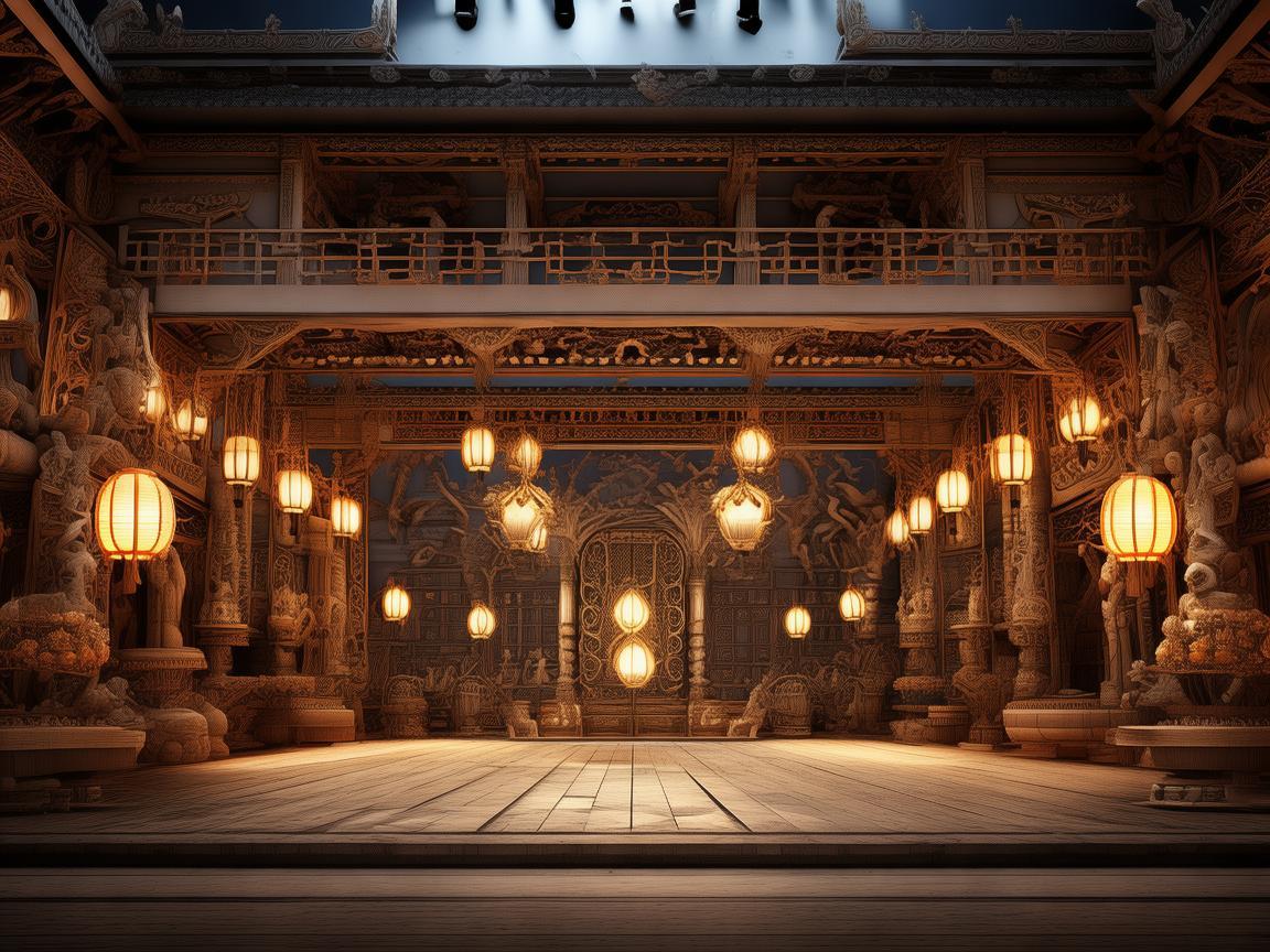 玉林风情舞台设计，古韵今风的交融之美