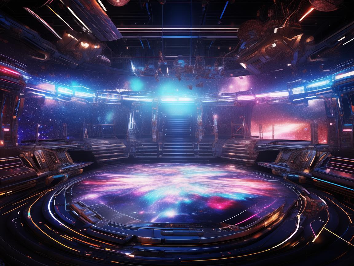 太空技术，舞台设计的奇幻新维度