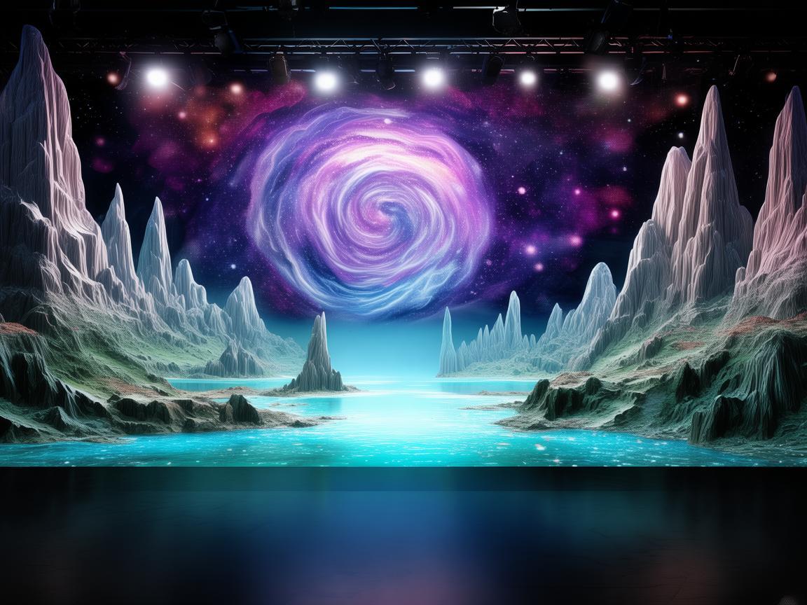 舞台上的地球科学幻景