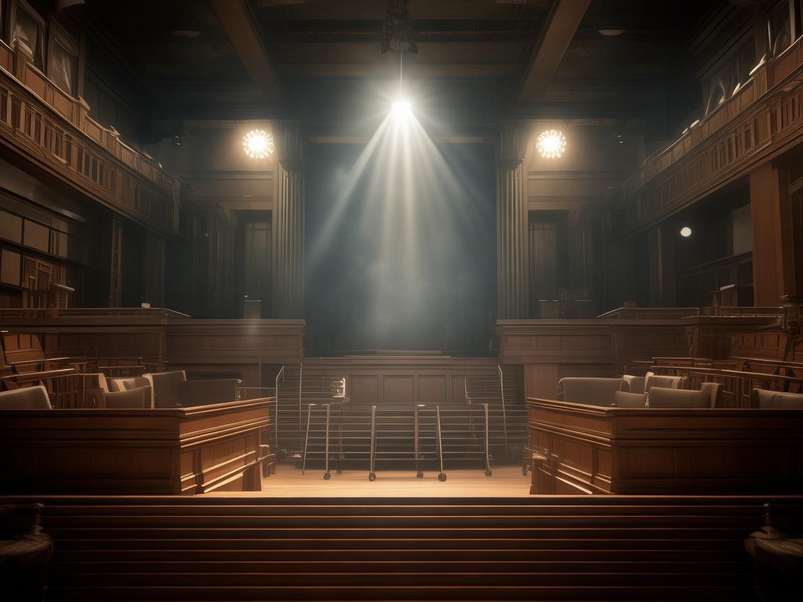 法庭舞台，正义之光的独特演绎