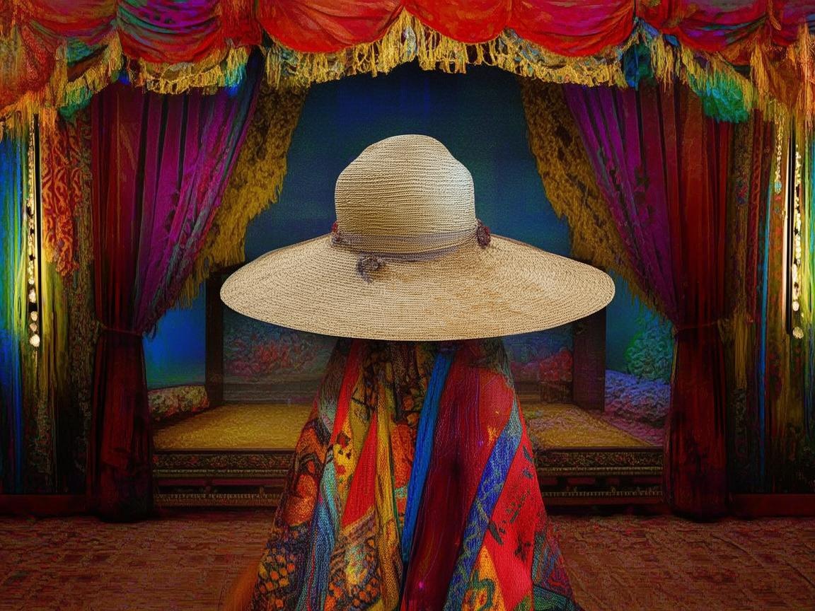 草帽，舞台上的别样风情