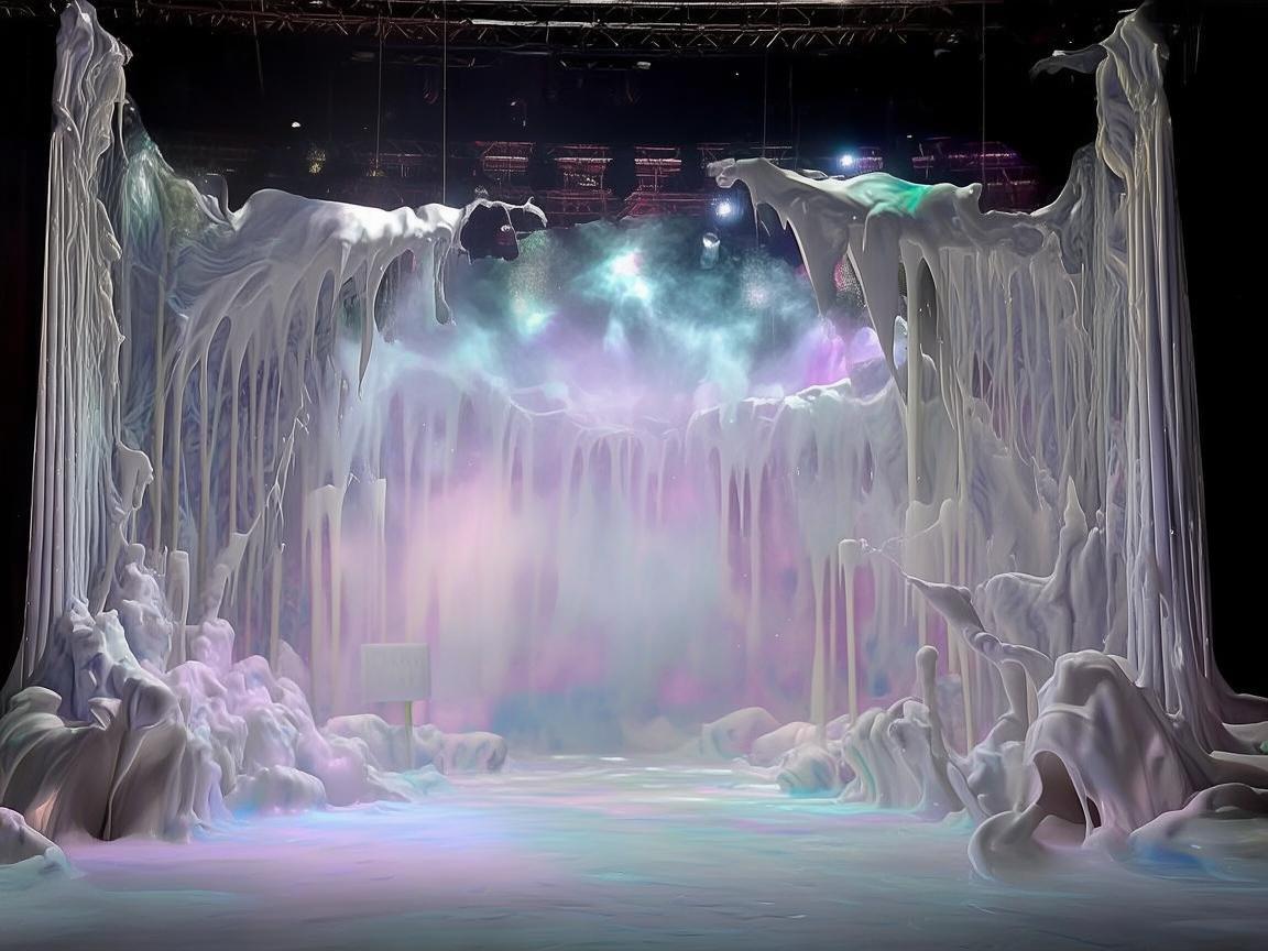 舞台上的牛奶魔法，创意与设计的交融