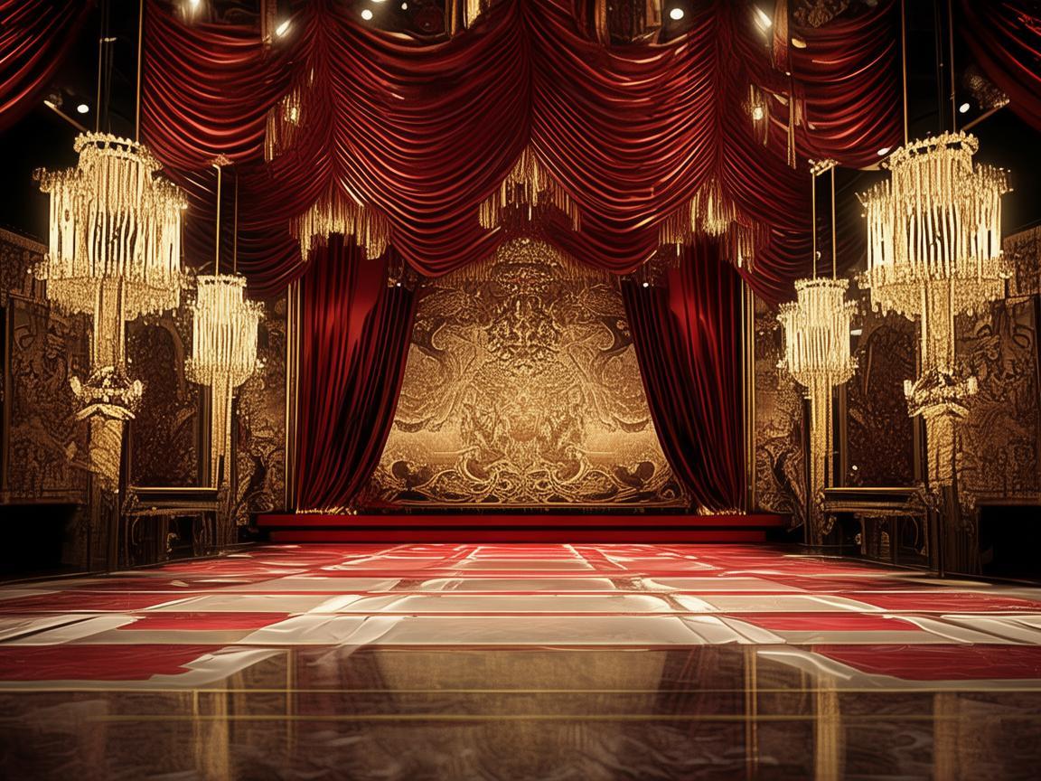 舞台设计，为商人协会会长打造专属风采