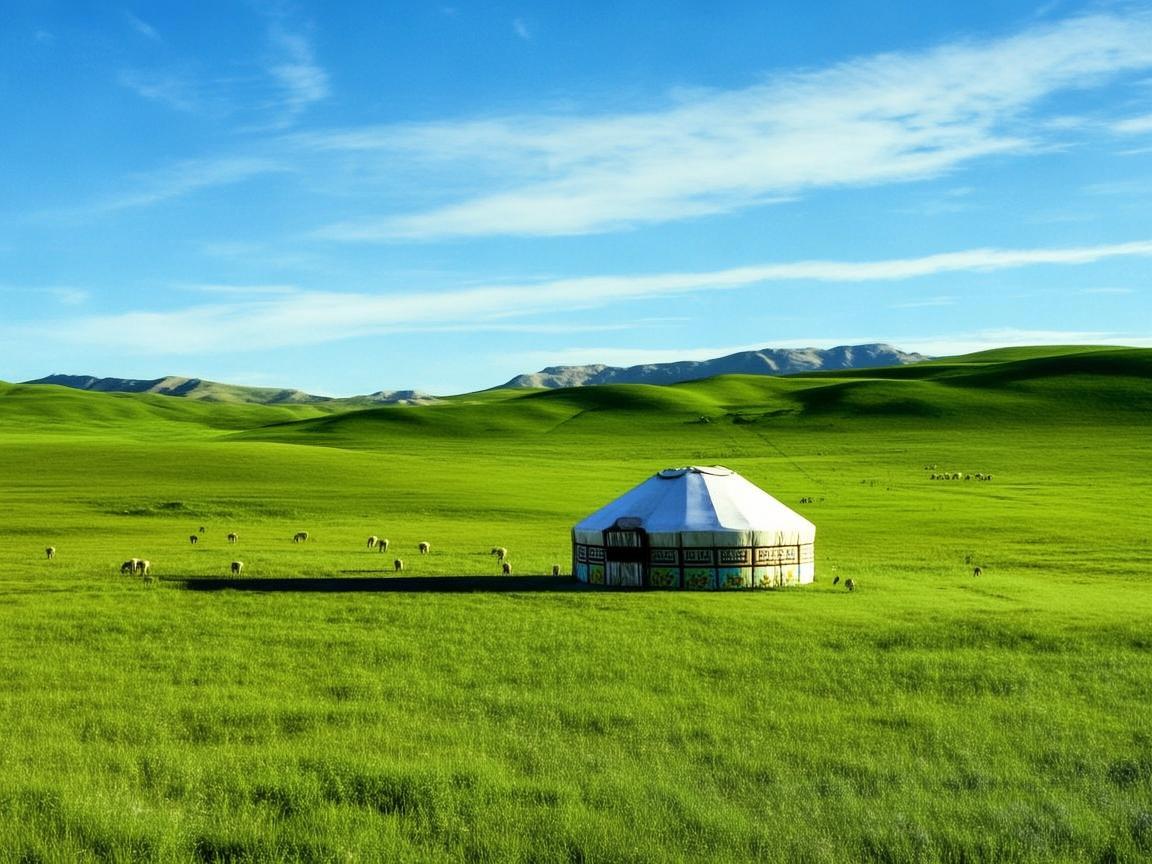 草原蒙古包，舞台上的游牧风情