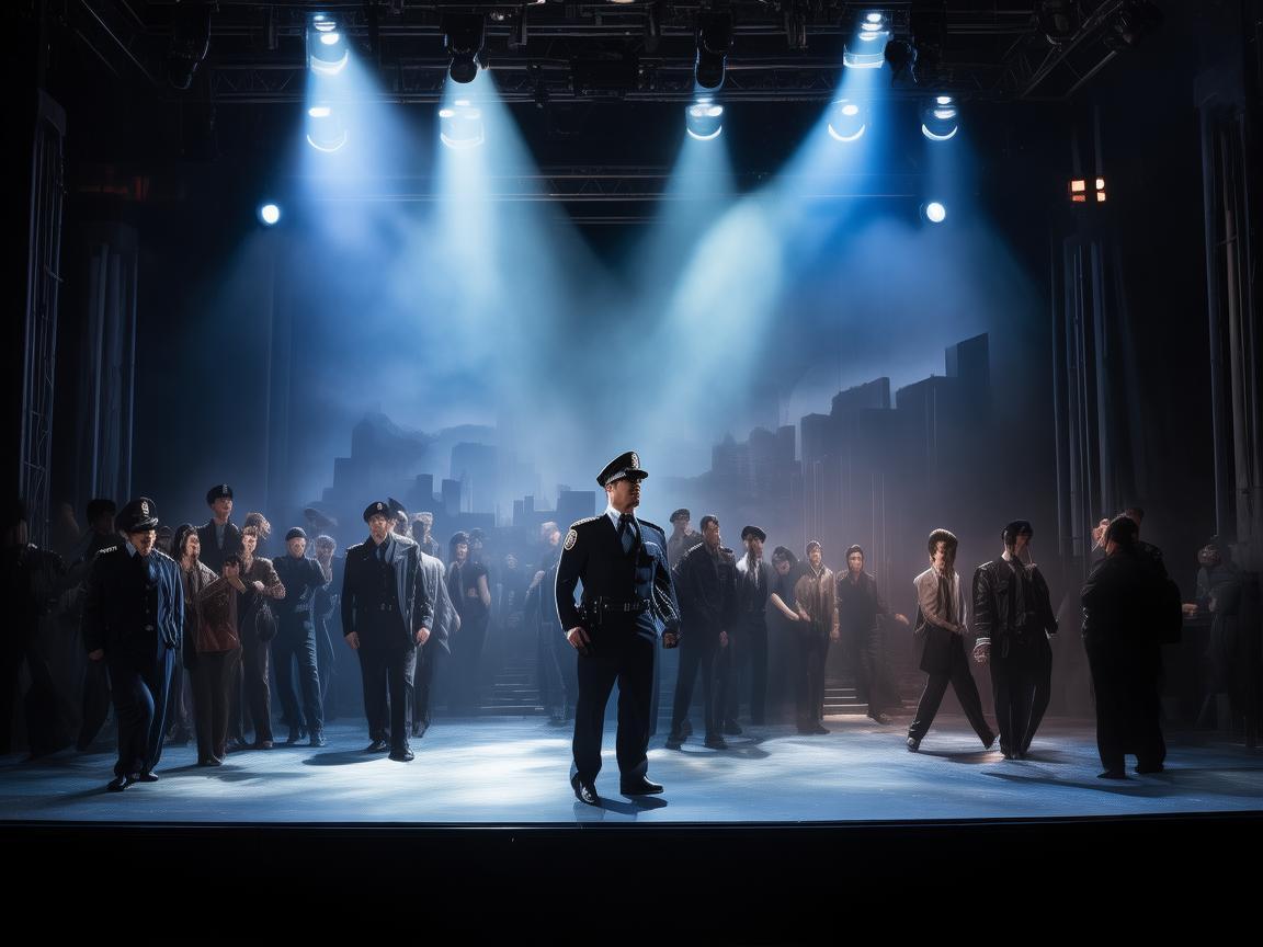舞台上的警长风云，演绎正义与智慧的碰撞