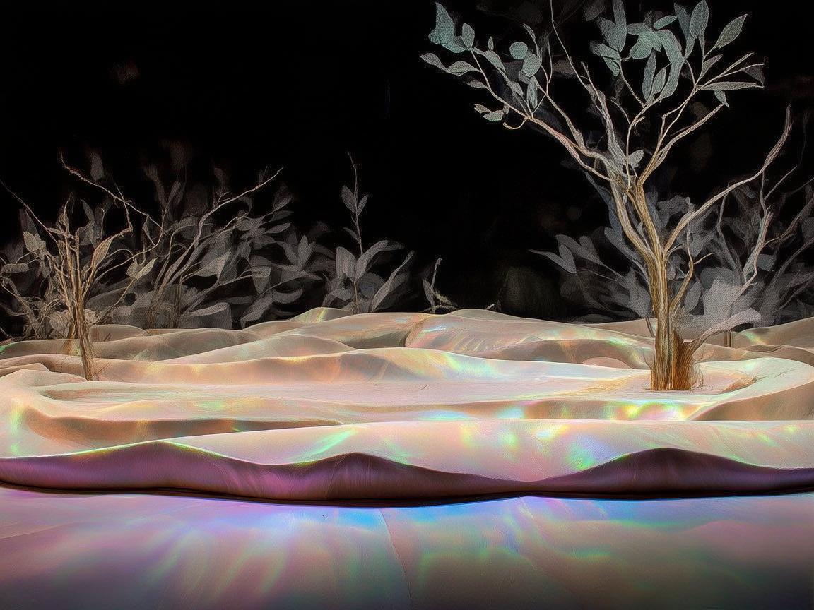 扁豆形状的舞台设计灵感