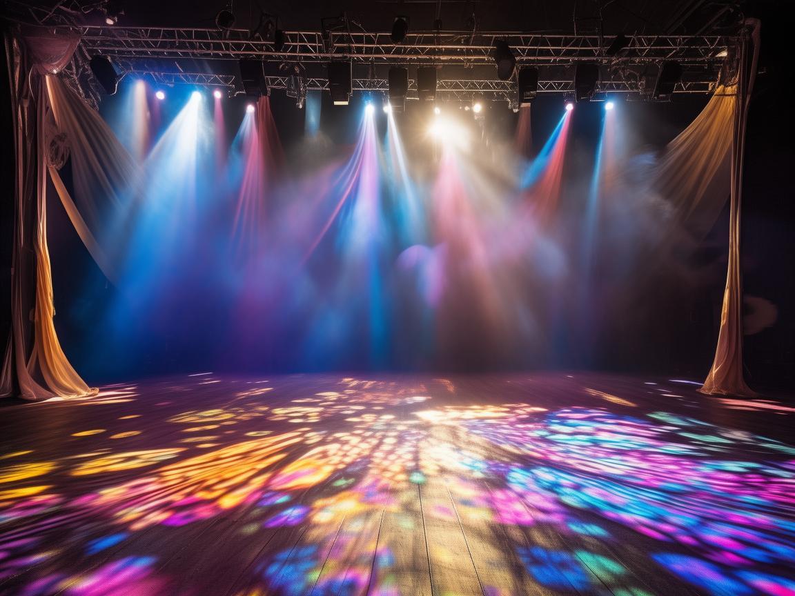 日照之下，舞台光影的奇幻交织