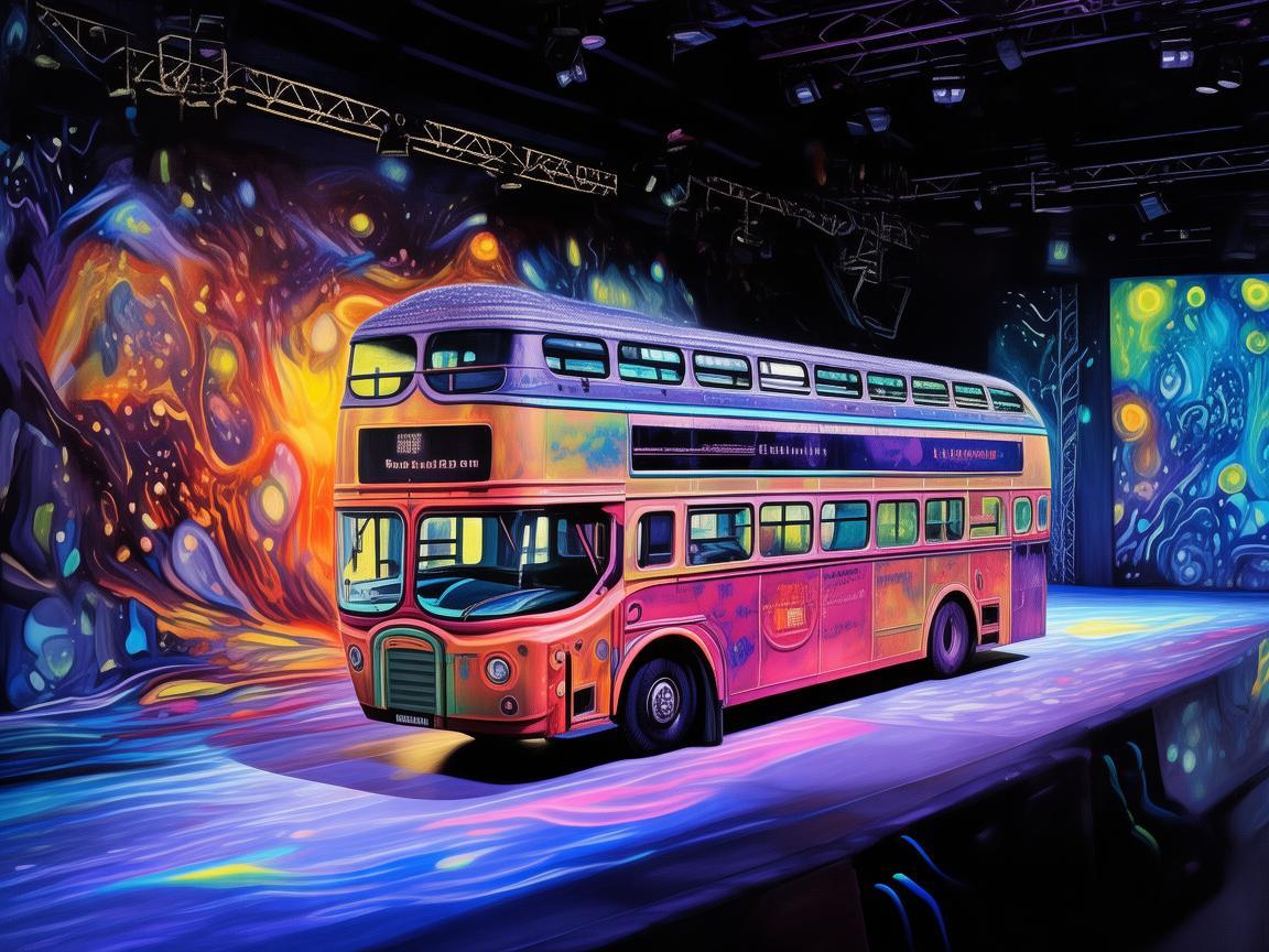 双层巴士，舞台上的流动风景线