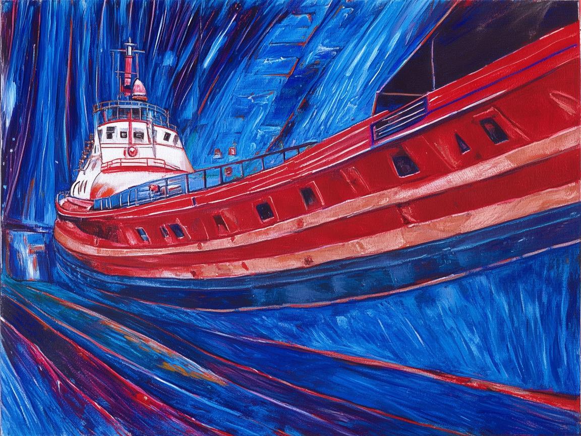 拖船，舞台上的灵动力量