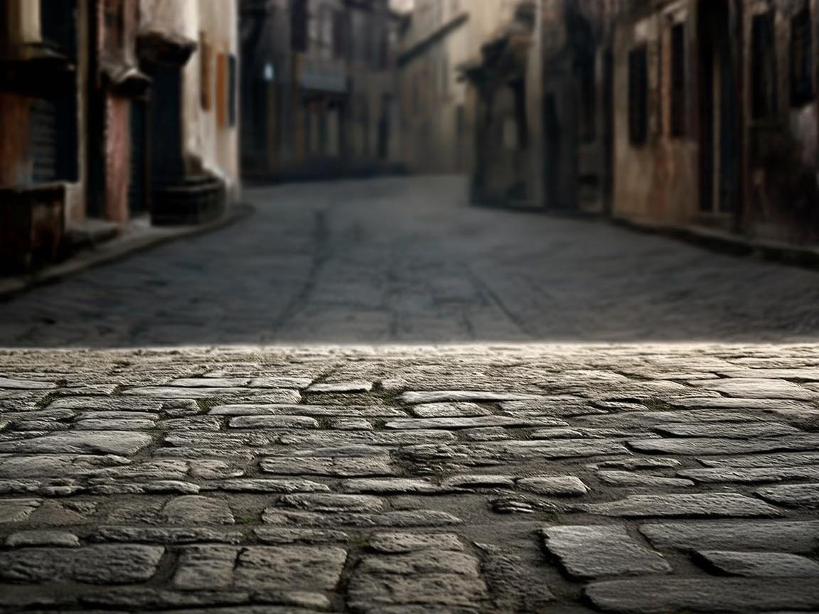 古镇街石板路，岁月沉淀的舞台底色