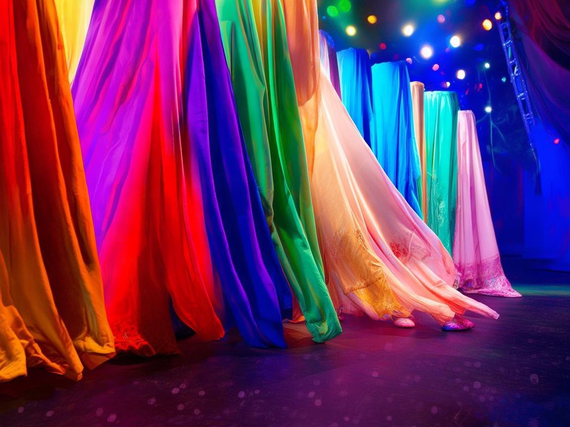 长裤，舞台上的别样风采